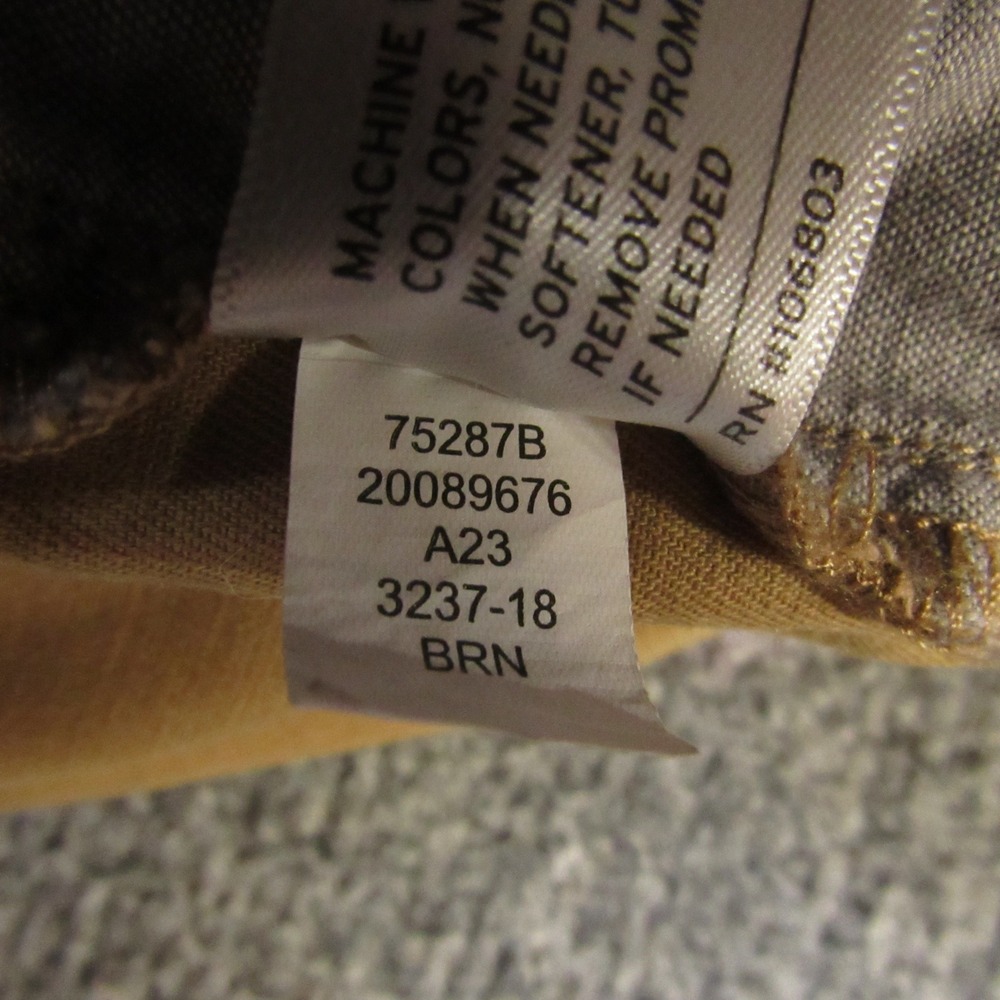 Duluth Trading Pants Mens 48x29 Flex Ballroom Khaki Work Brown Durable Workwear - Picture 9 of 14